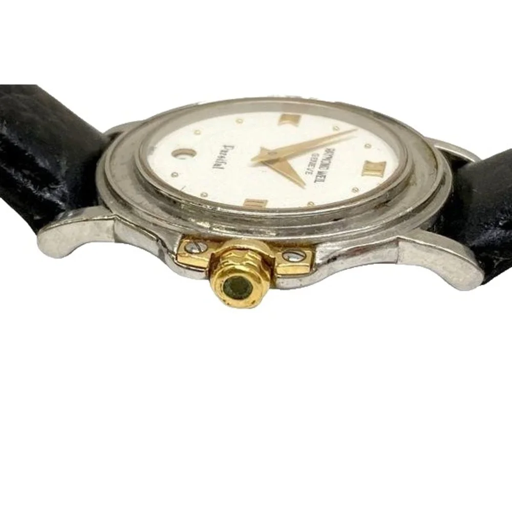 Raymond Weil Parsifal Ladies Date Dial Swiss Watch Leather Band New Battery